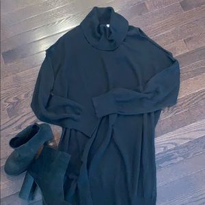 BCBG cold shoulder sweater